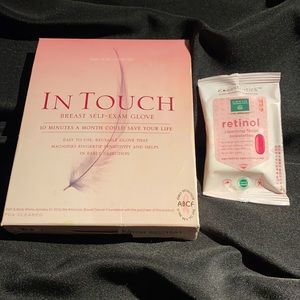 Breast self exam & Retinol wipes